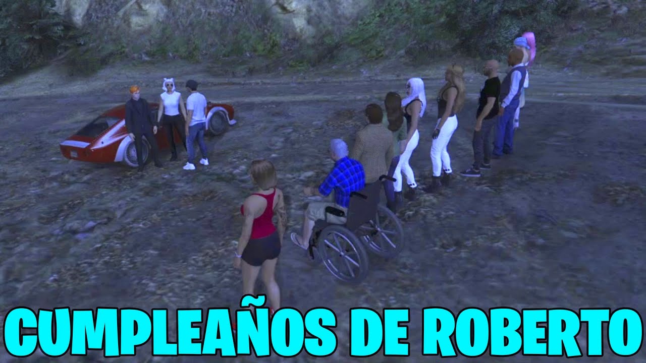 CUMPLEAÑOS DE ROBERTO😯🎉 | GTA V ROLEPLAY