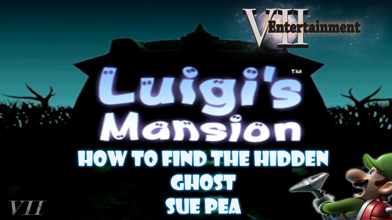 Luigi's Mansion: How to Find the Hidden Ghost Sue Pea.