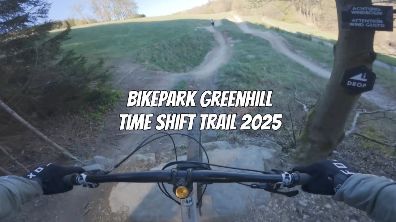 Bikepark greenhill time shift trail 2025