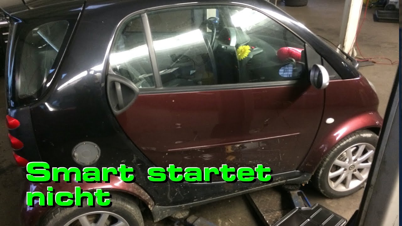 Smart startet nicht (Anlasser dreht nicht)! Erst mal die Sicherungen kontrollieren.