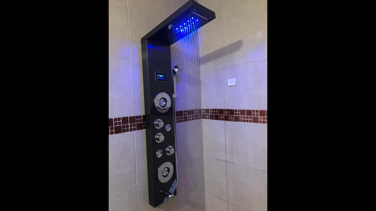Como funciona una columna de ducha escocesa moderna de hidromasaje | Ba&ntilde;o moderno.