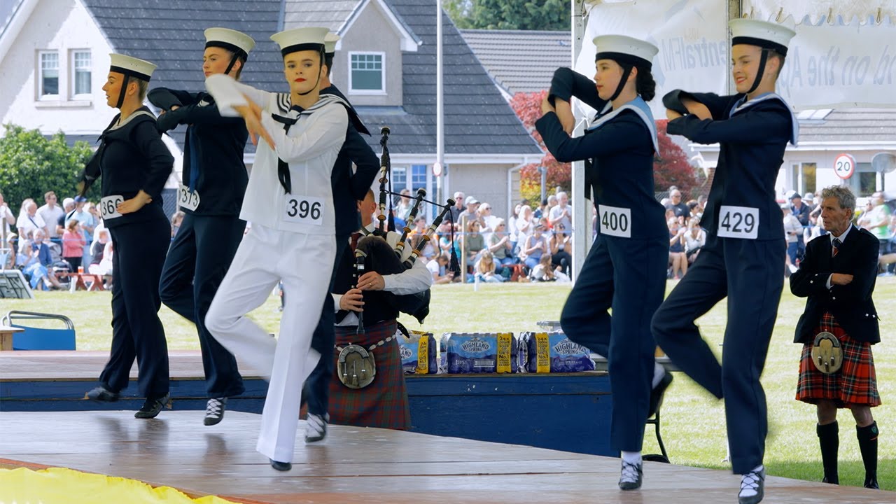 Best-Ever Sailor’s Hornpipe Highland Dance – Bridge of Allan Highland Games 2025