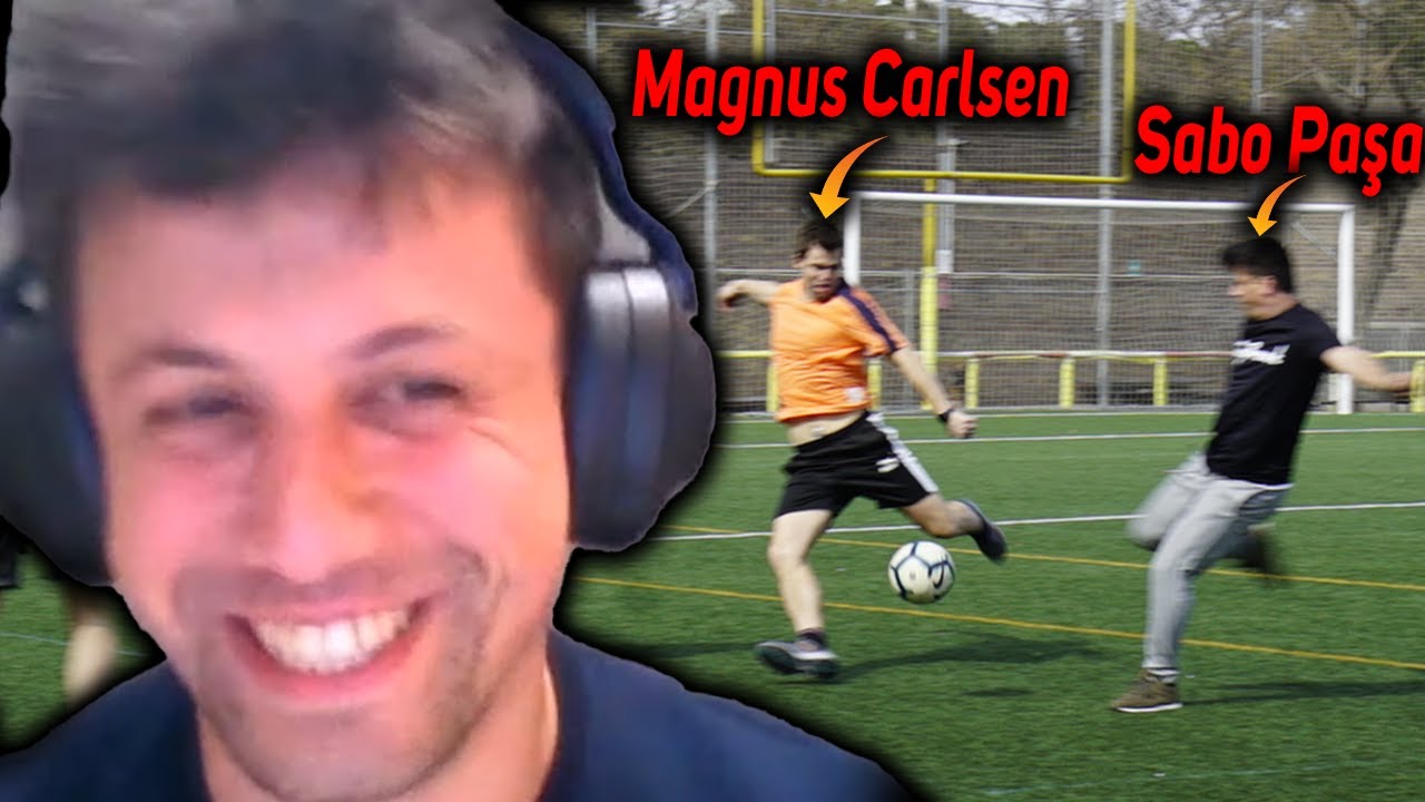 Magnus Carlsen ile Halı Saha Maçı Yapmak - Sabo Paşa