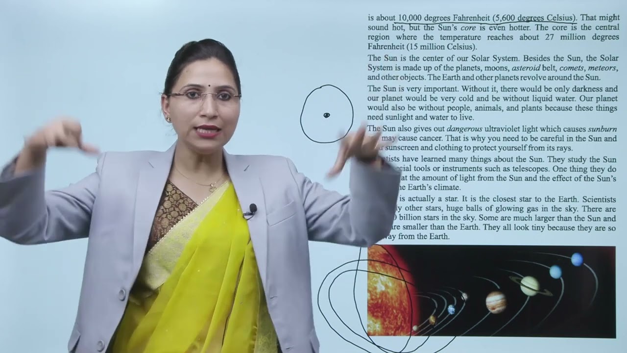 Ch 10 | Meta Books | Root English | Class 03 | The Sun and the Stars | For children