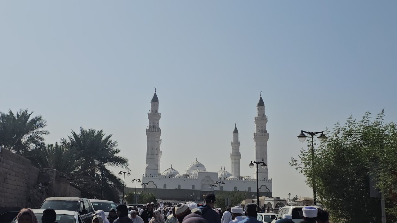 Masjid-e-Quba First Islamic masjid in Madina 