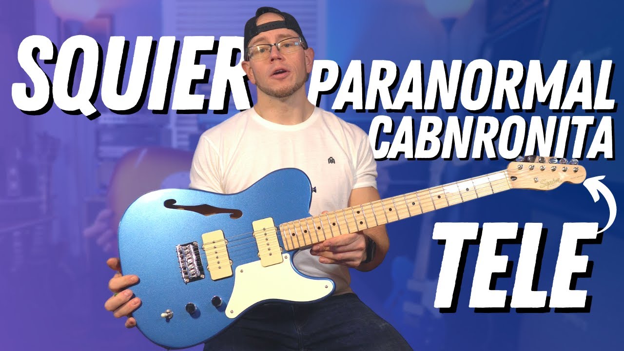 Эта тонкая гитара меня просто поразила | Squier Paranormal Cabronita Telecaster