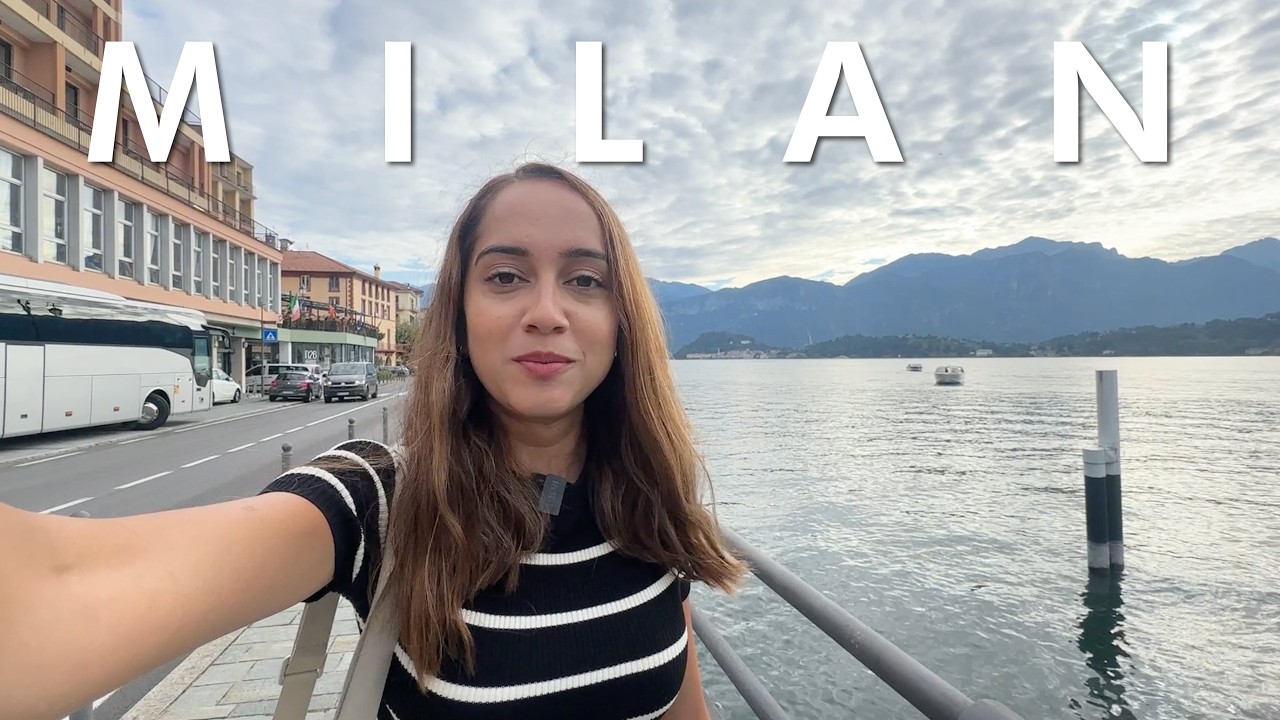 MILAN VLOG | Lake Como, Bellagio and Lake Lugano