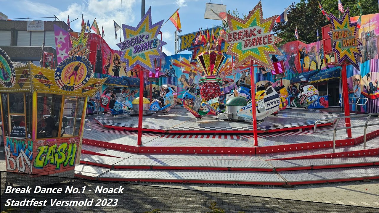 Break Dance No.1 - Noack (Offride Video) Stadtfest Kirmes Versmold 2023