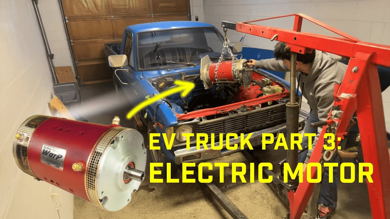 Electric-Swapped Toyota Pickup Episode 3: Electric Motor