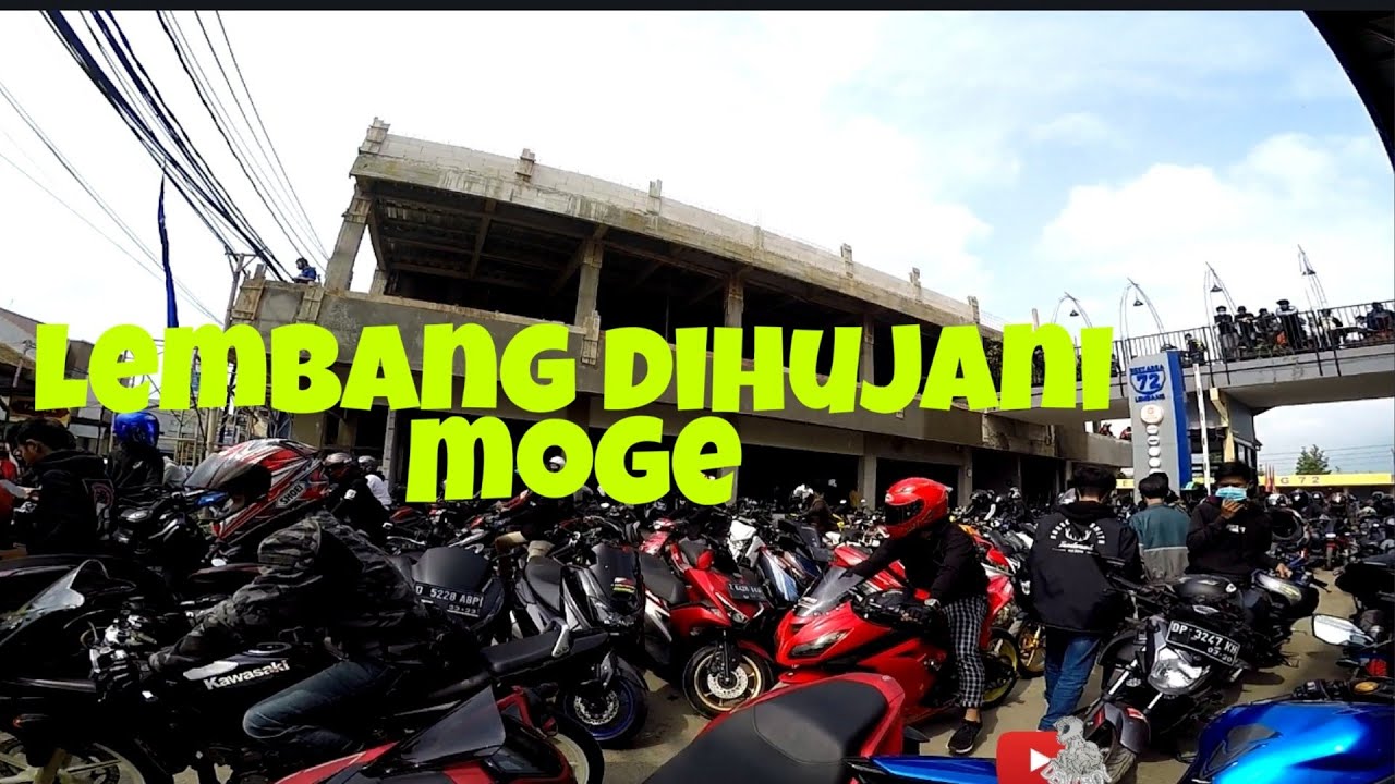sunmori res 72 lembang dibanjiri moge disapa #dandimalik