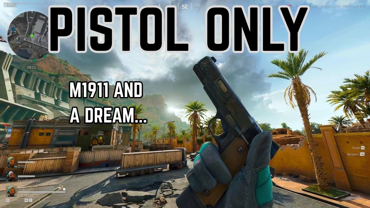 Pistol Only Challenge in Delta Force...