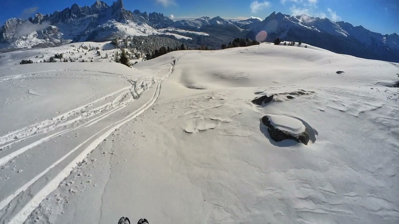Skialp Cima bocche 2850m Dolomiti 2022 #bellavita #skialp #scialpinismo🎿
