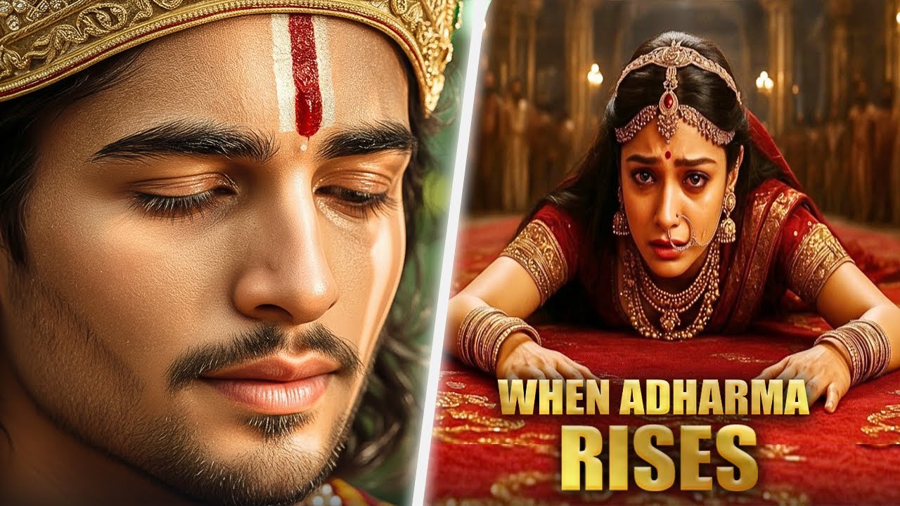 Draupadi Call's Krishna | Rise of Dharma | AI generated