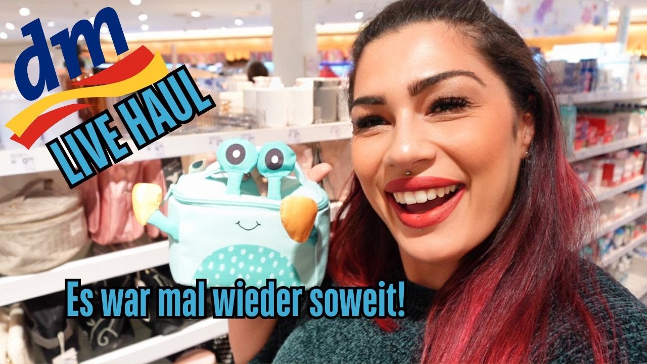 🛍 DM Live Haul 🛍 l Es war mal wieder soweit l Drogerie DM Haul l Elanhelo