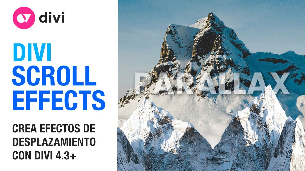 Divi Scroll Effects - Efectos de desplazamiento divi - Divi 4.3