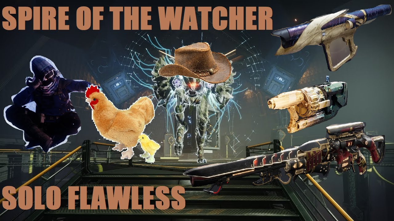 Solo Flawless Spire of The Watcher - Prismatic Hunter - Destiny 2 Echoes