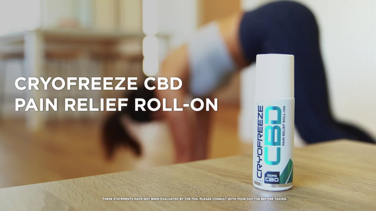 CryoFreeze CBD Pain Relief Roll-On Benefits