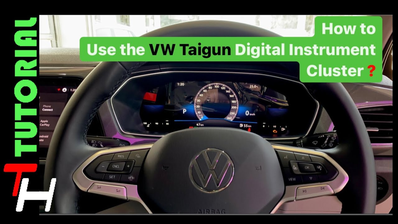 Volkswagen Taigun Digital Instrument Cluster Features Explained | In-Depth TUTORIAL | TH