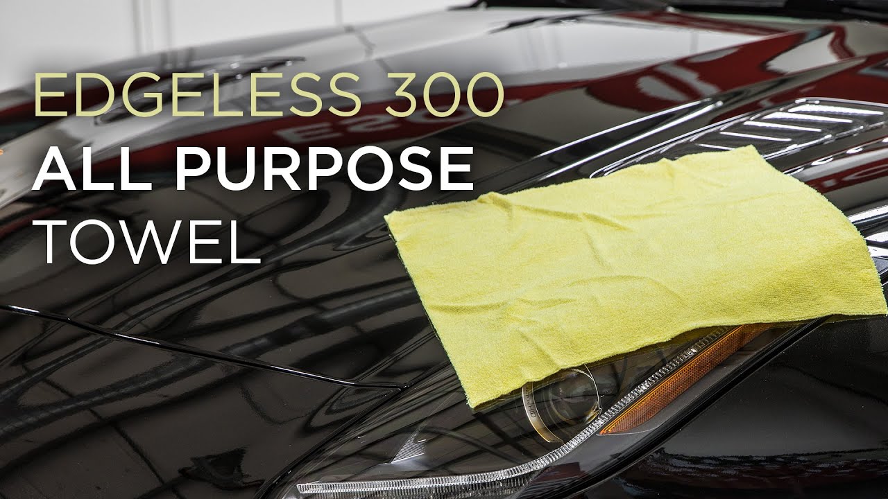 Looking for a great all-purpose microfiber towel? Edgeless 300 by TRC.