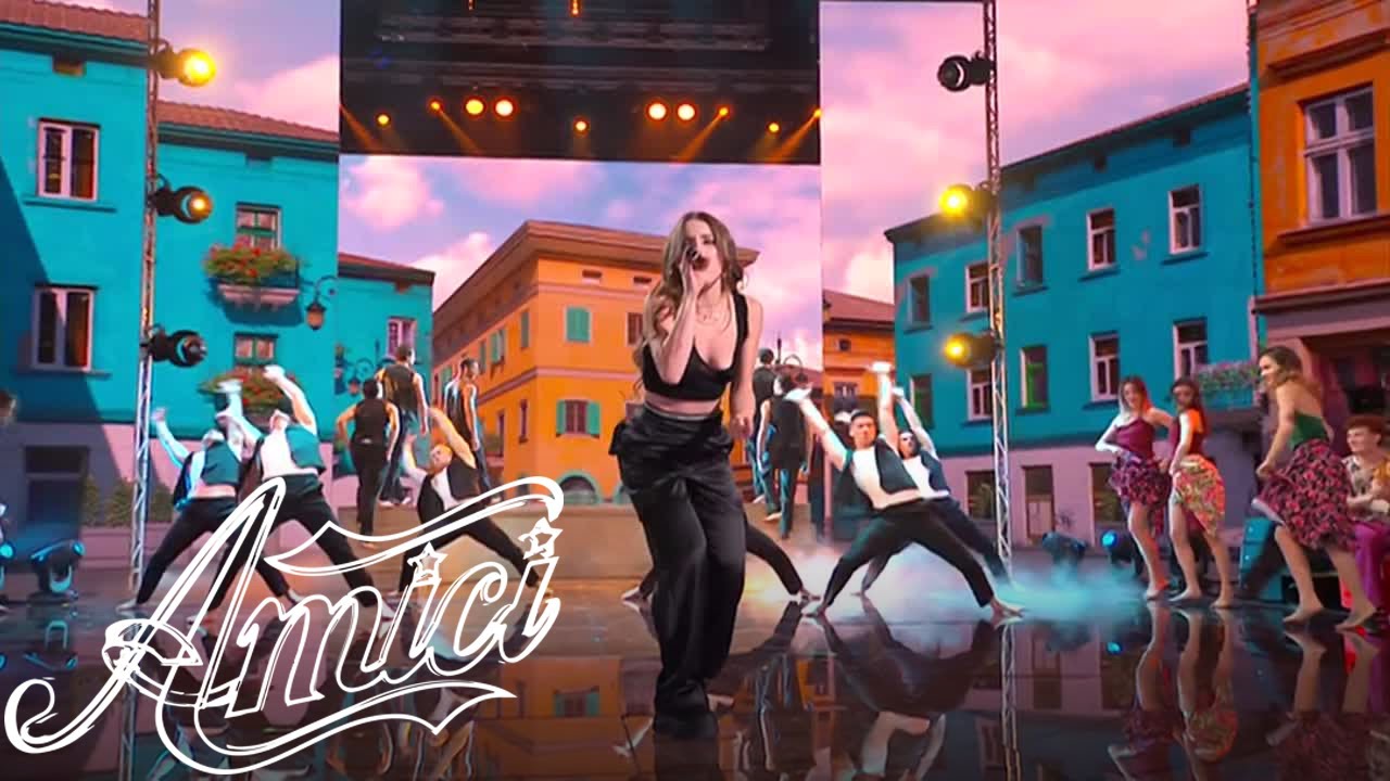 Amici 22 - Angelina - Tammurriata nera