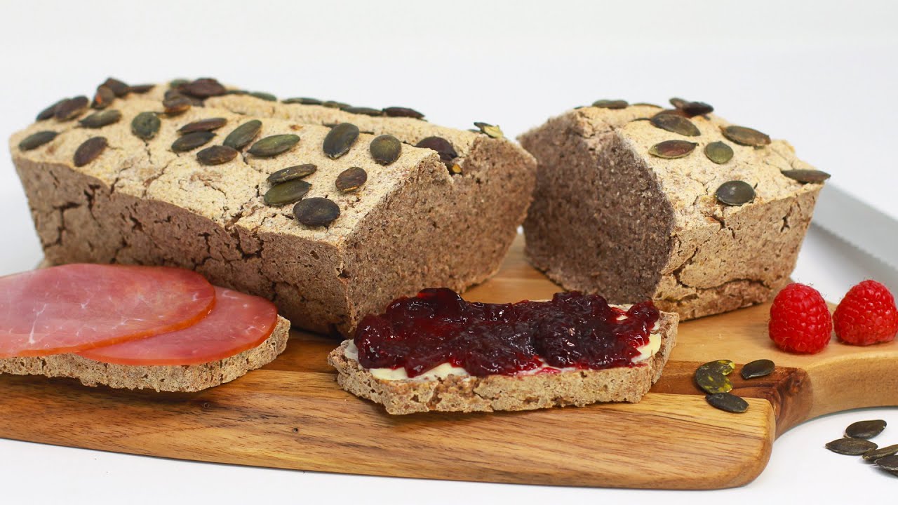 Glutenfreies BUCHWEIZENBROT - mit 5 Zutaten schnell zubereitet