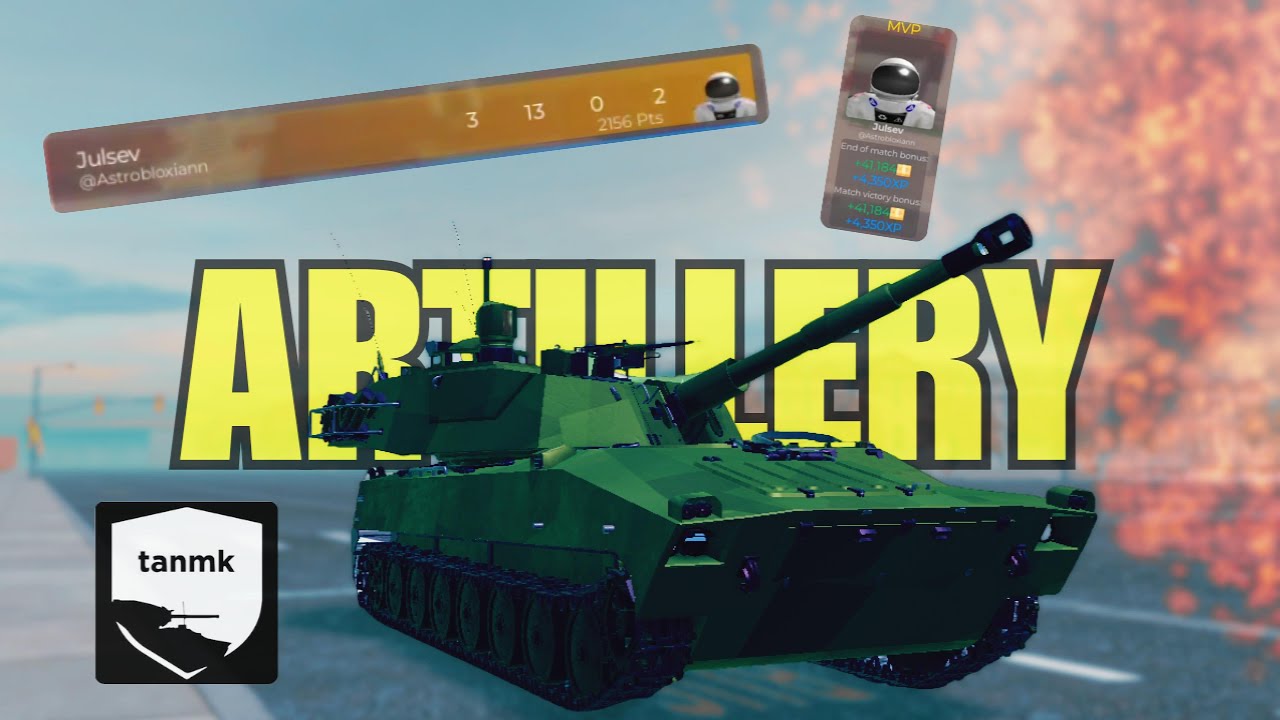The PERFECT artillery game || Cursed Tank Simulator [Roblox]