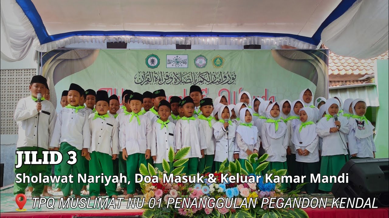 Jilid 3 || Sholawat Nariyah, Doa Masuk & Keluar Kamar Mandi