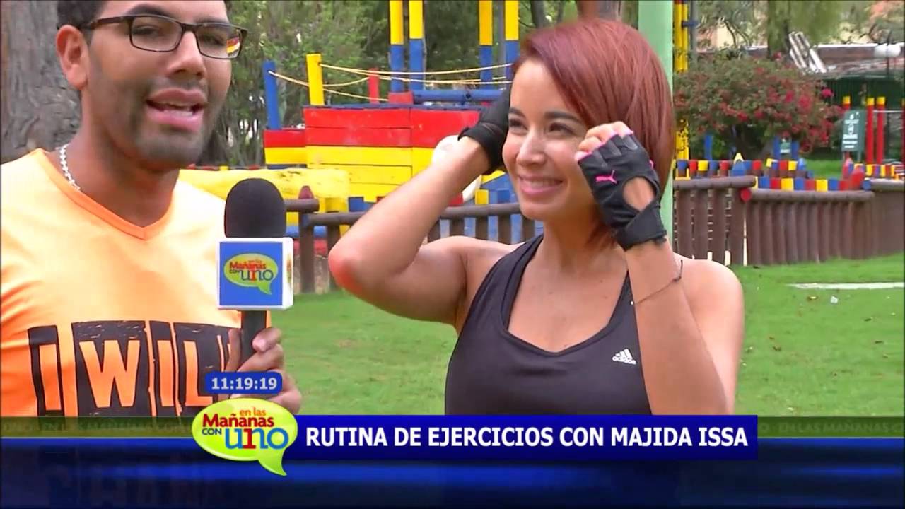 Rutina de ejercicios al estilo del 'Cardio Box' con Majida Issa