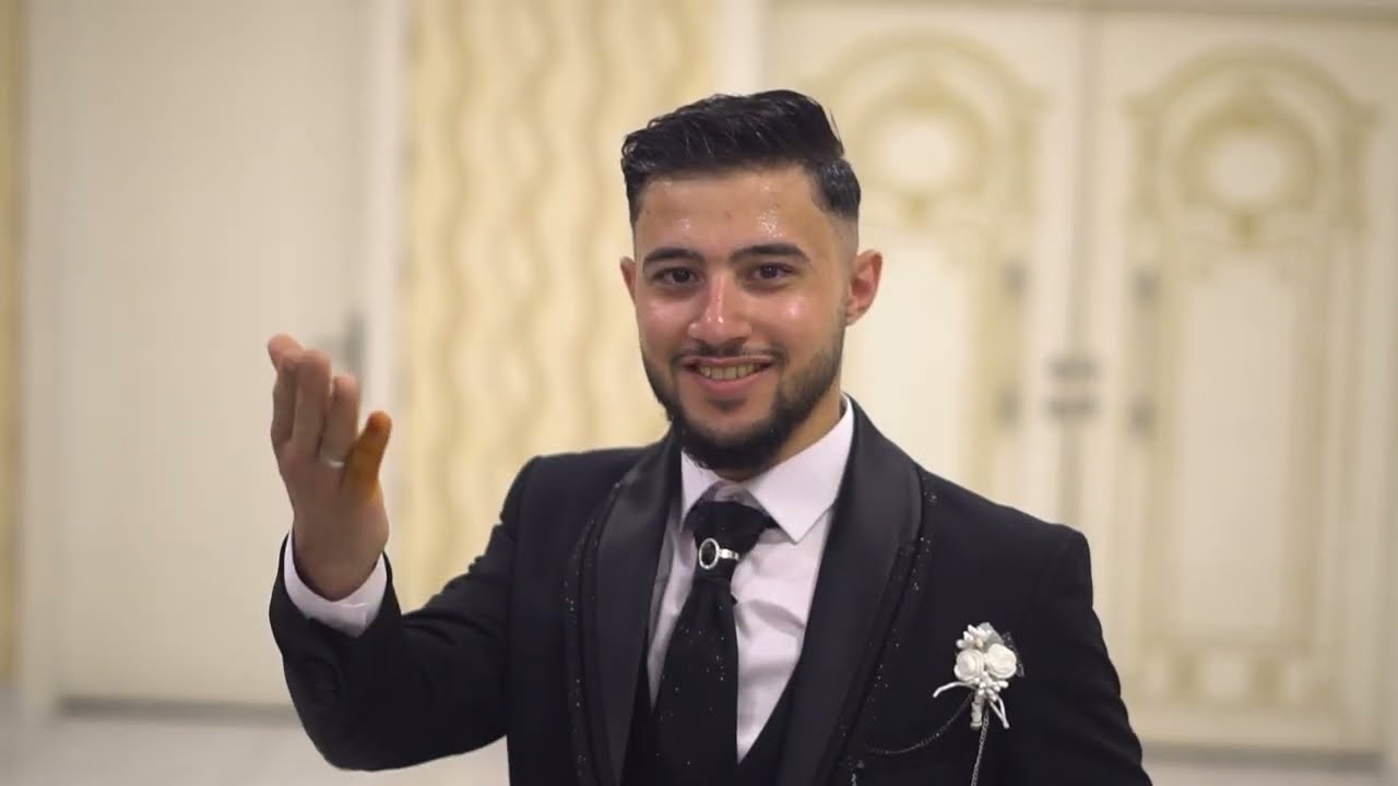 افراح الحزاونه_حفل زفاف العريس عامر ابن السيد رياض أبو فادي_الفنان عمار الرسام(1)