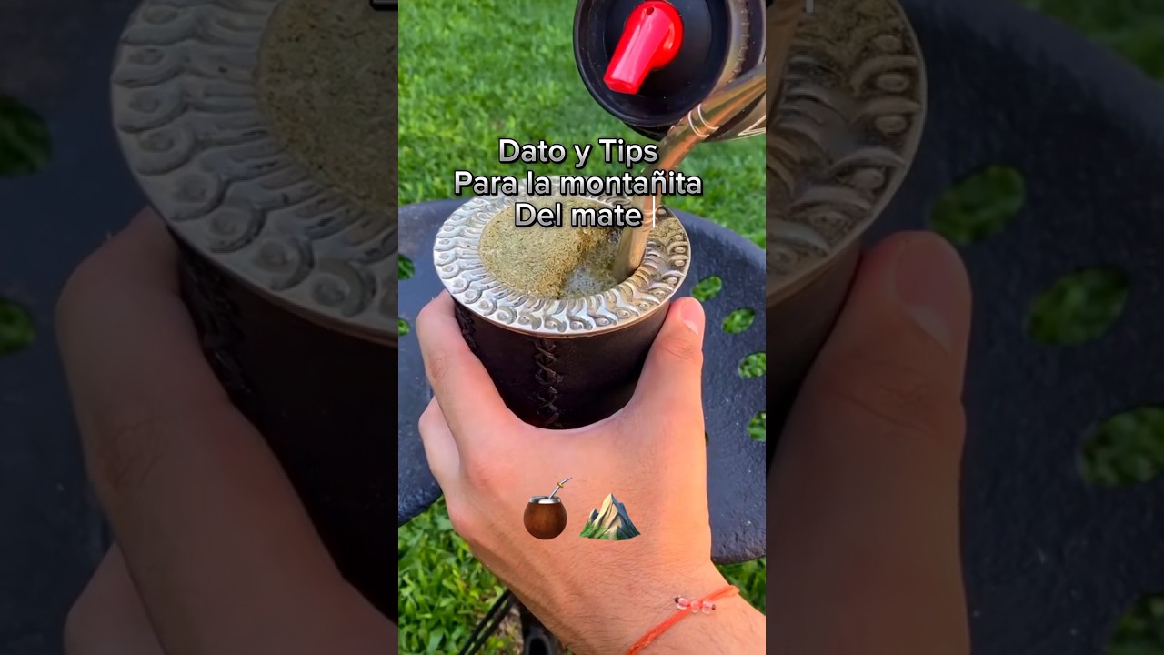 C&oacute;mo hacer la monta&ntilde;ita #datoscuriosos #yerbamate #datosinteresantes #mates