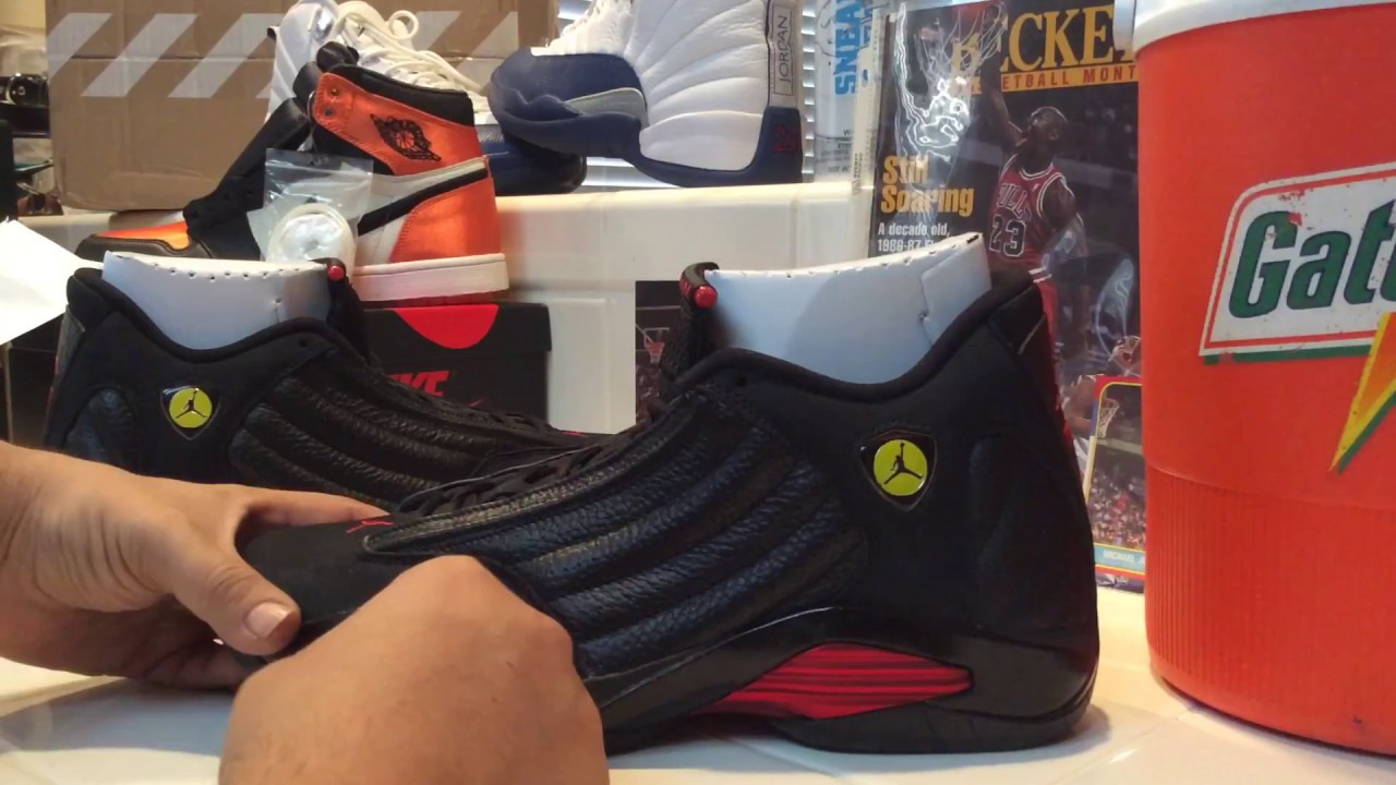 Air Jordan 14 “last shot”  detail Nike Authentic Check review