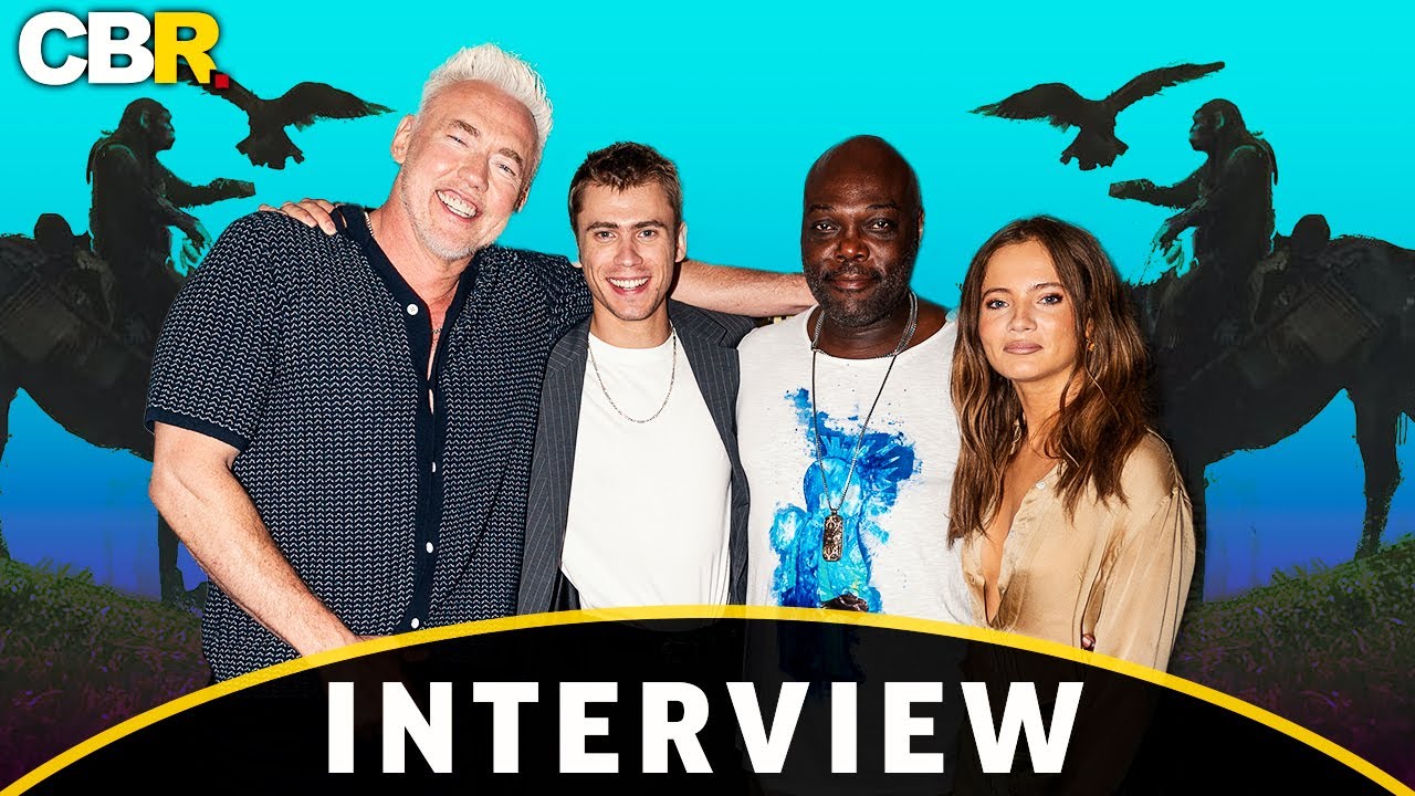 King of the Planet Of the Apes: Freya Allen, Owen Teague & the Cast Interview at SDCC