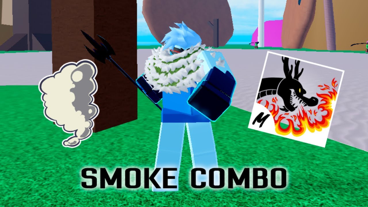 Best Smoke Combo? (One shot combo😳) | Blox fruits