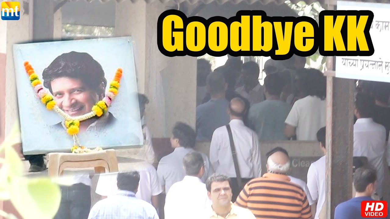 KK's final moments at crematorium, emotional fans seek peace for his soul