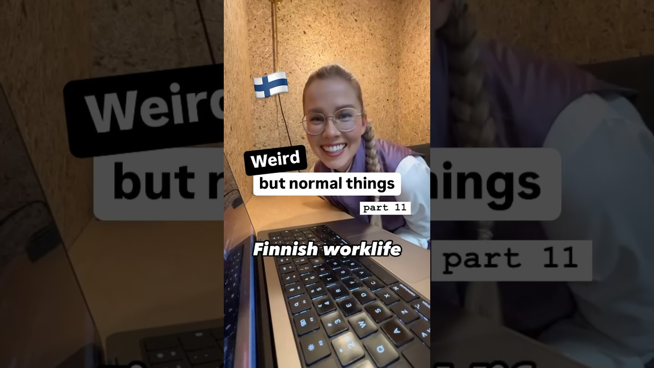 Finnish worklife may surprise you🤩 #finland