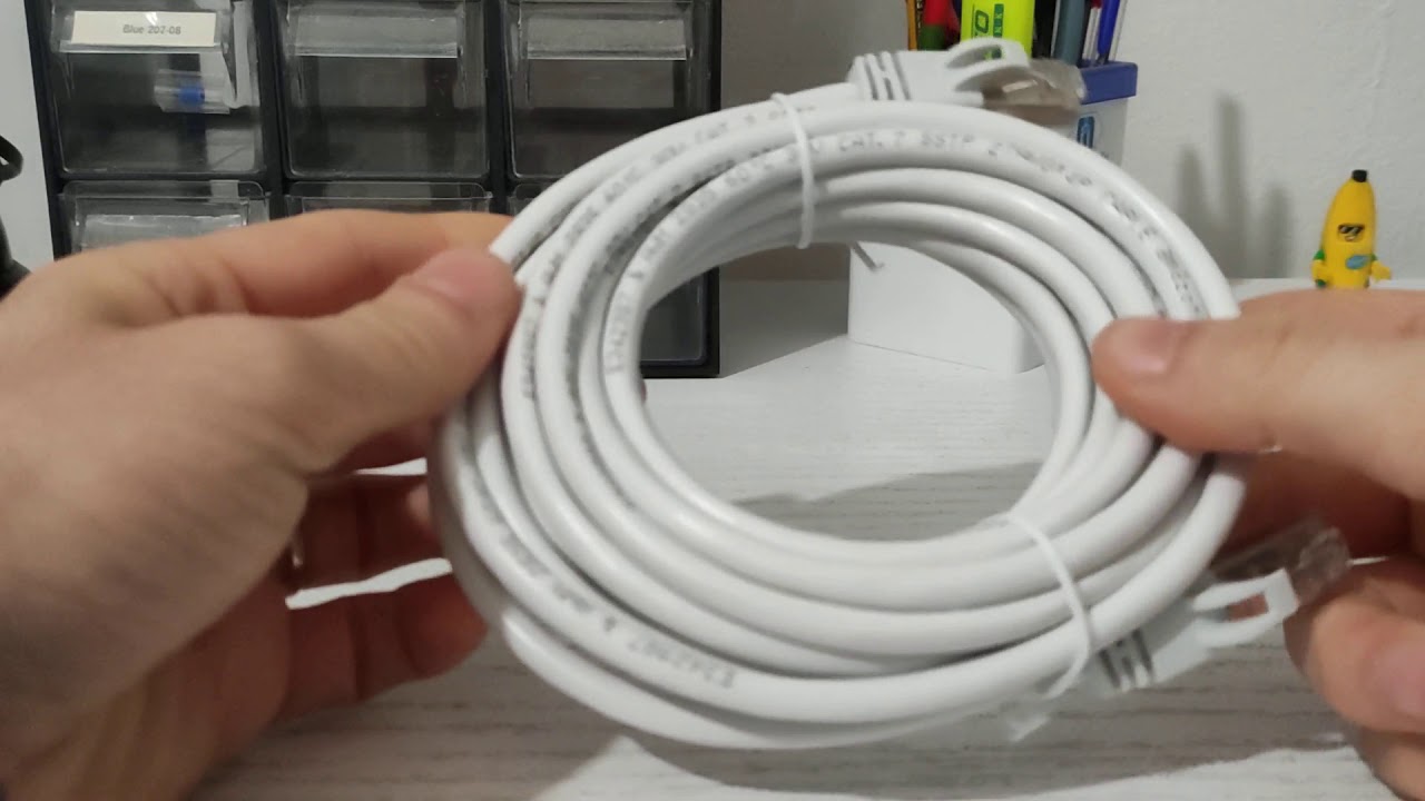 CAVO DI RETE AD ALTA VELOCITÀ ETHERNET LAN RJ45  - Amazon Basics DISPONIBILE IN TANTISSIME LUNGHEZZE