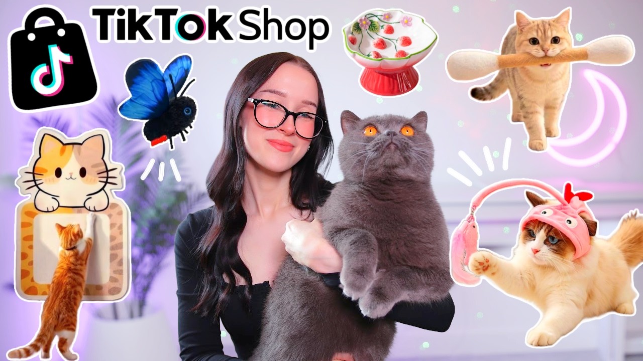ПРОВЕРЯЮ СТРАННЫЕ ВИРАЛЬНЫЕ ТОВАРЫ ДЛЯ КОТОВ ИЗ TIKTOK SHOP...