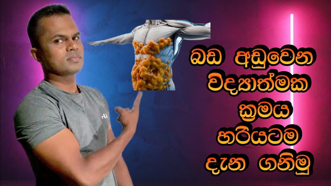 බඩ අඩුකරන්න ව්‍යායාම අවශ්‍යම නෑ.Fat burn වෙනවා කියලා ඇග ඇතුලේ වෙන දේ ගැන සුපිරි පැහැදිලි කිරීමක්
