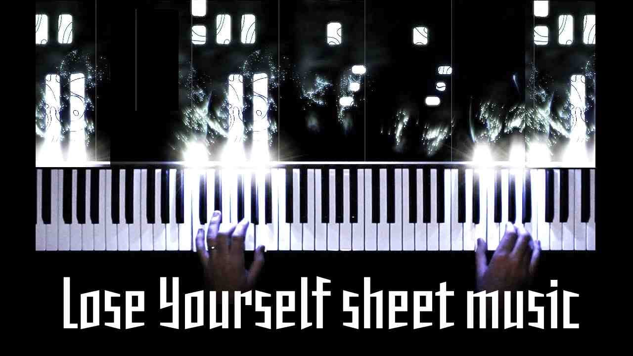 Download Lose Yourself sheet music “Eminem” for Piano in PDF
