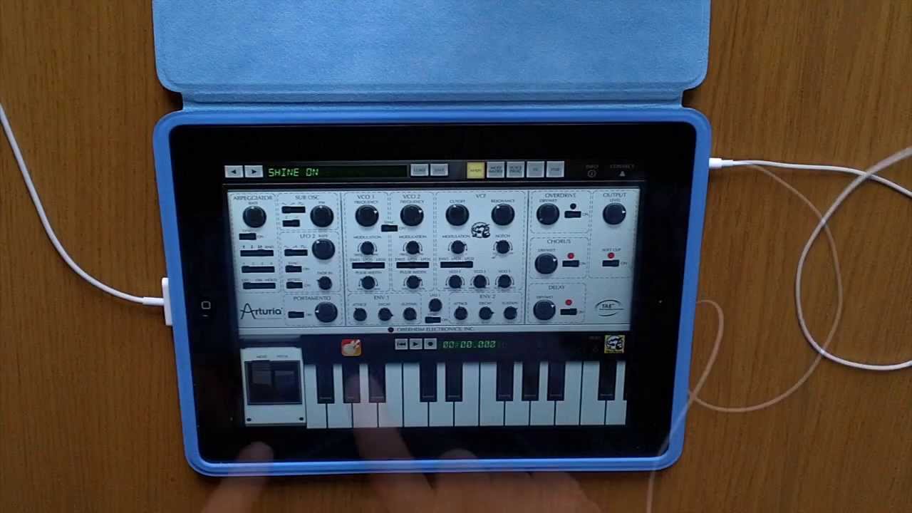 Shine on you crazy diamond on iPad with iSEM and Garageband
