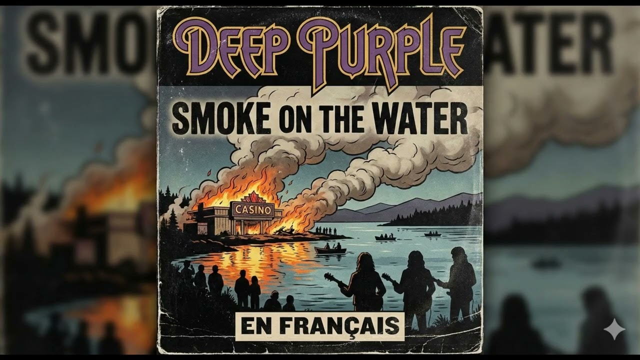 Deep Purple - Smoke On The Water en Français