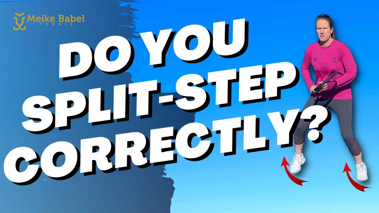 Tennis Beginner Lesson: Why, When and How To Split-Step + Drills