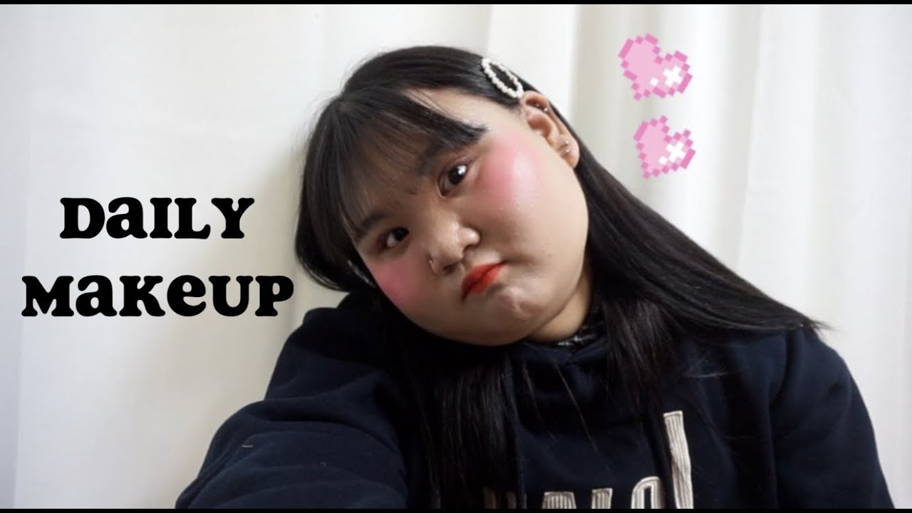 🌈스타일쉐어 미나상의 볼빵빵 블러셔 데일리 메이크업 쌩얼 공개|[daily makeup]|미나상 minasang 🌈