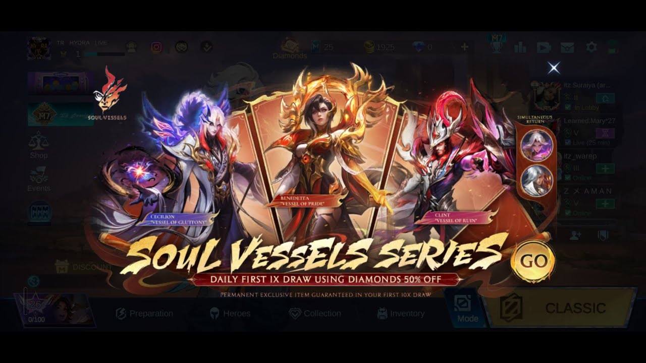 Legend rank grind | Moba legend Live | tr hydra Live