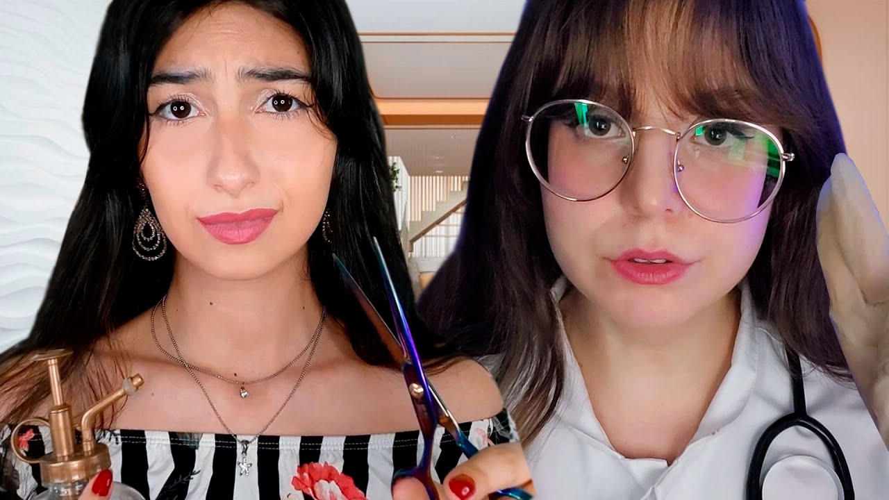 ASMR Esse salão te levou direto para o hospital 😳 | Collab @amandatingles