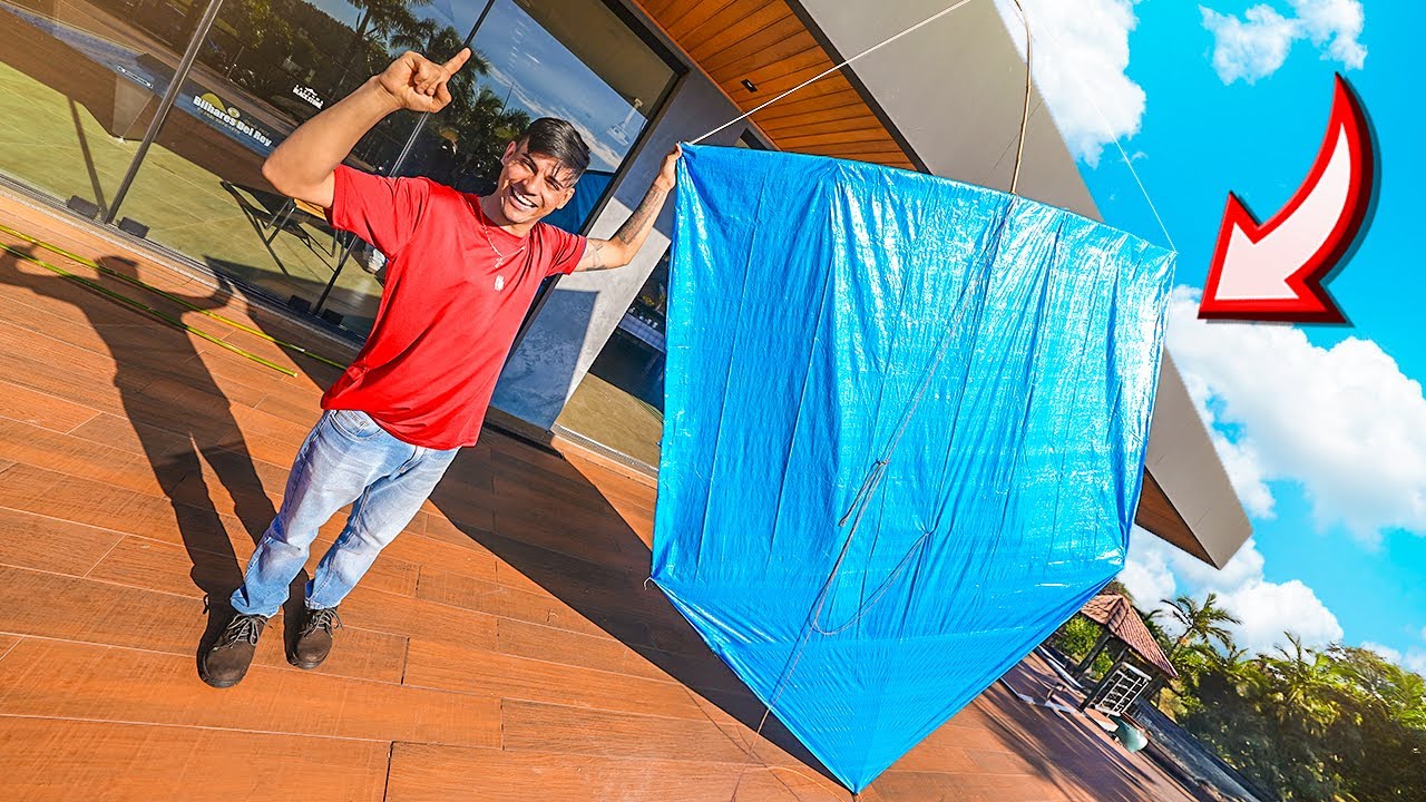 FIZ A MAIOR PIPA DO MUNDO