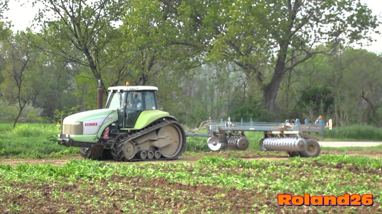 Claas Challenger 55 con Erpice a dischi Rabe 6mt. _Full HD_