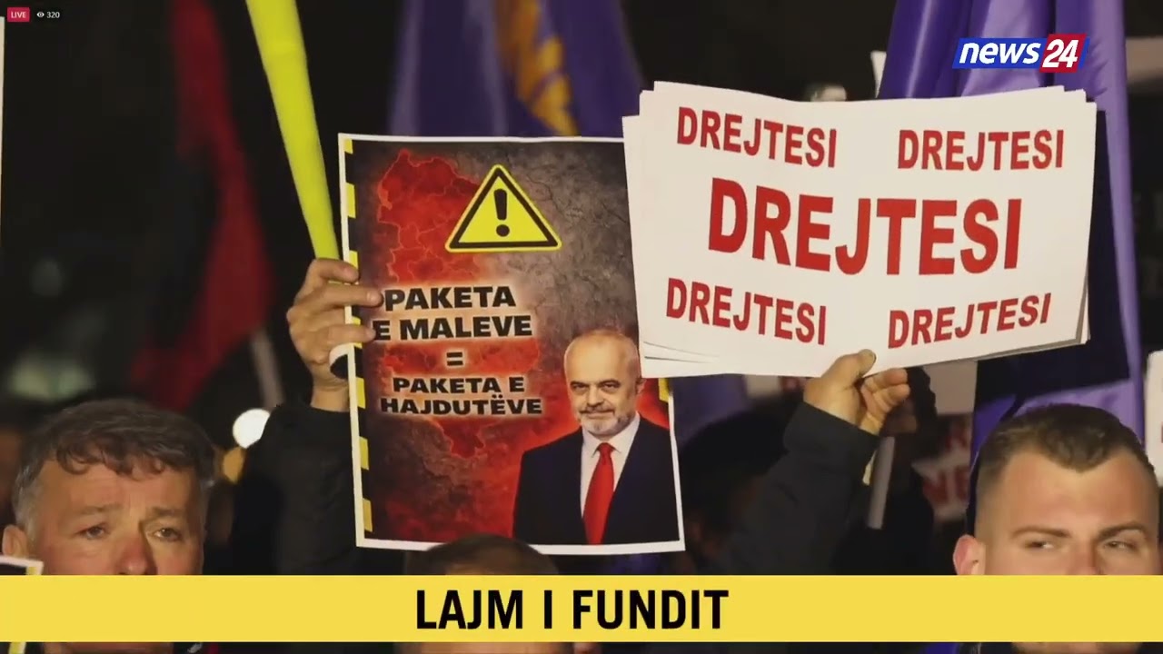 Partia “Mundësia”, protestë për pronën, banorët e Rrjollit dhe të Durrësit i bashkohen tubimit...