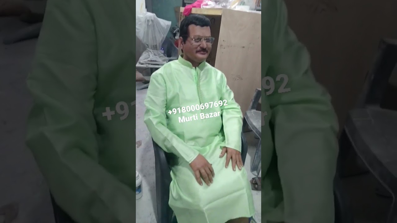 Silicon human Statue #viral #viralshorts #viralvideo #siliconestatue #artist #murtibazar #silicone