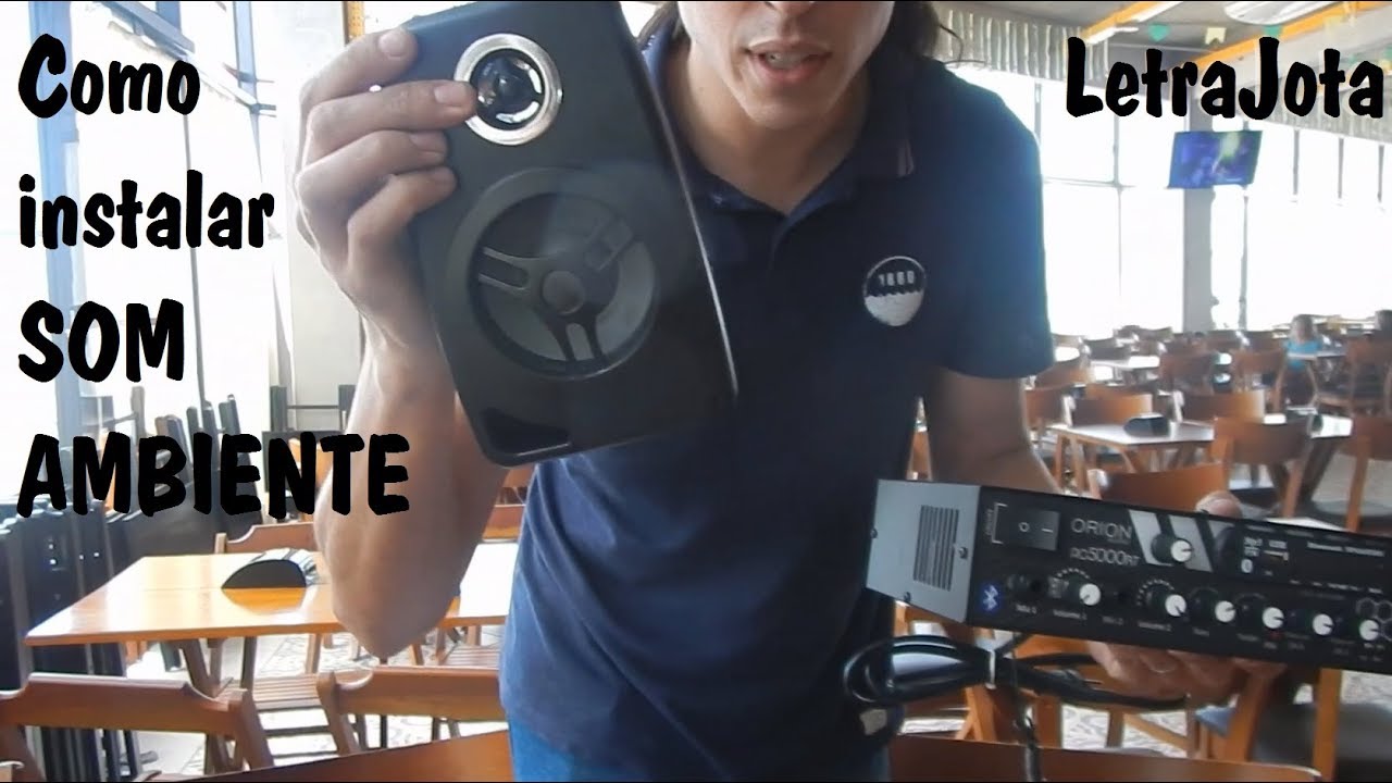 Como instalar som ambiente e (  escolher o equipamento certo )